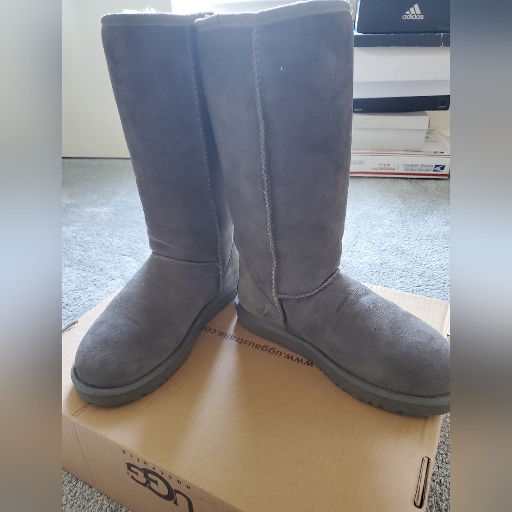 Ugg Classic Tall Grey Boots. New w/out tags